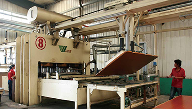 Panel production line